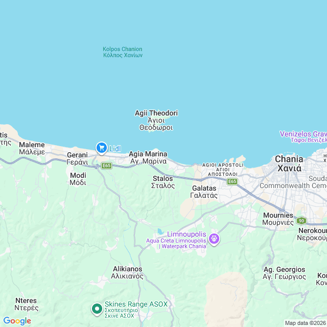 Approximate location