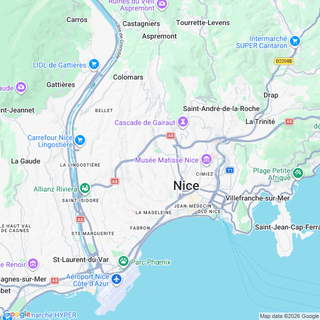 Approximate location
