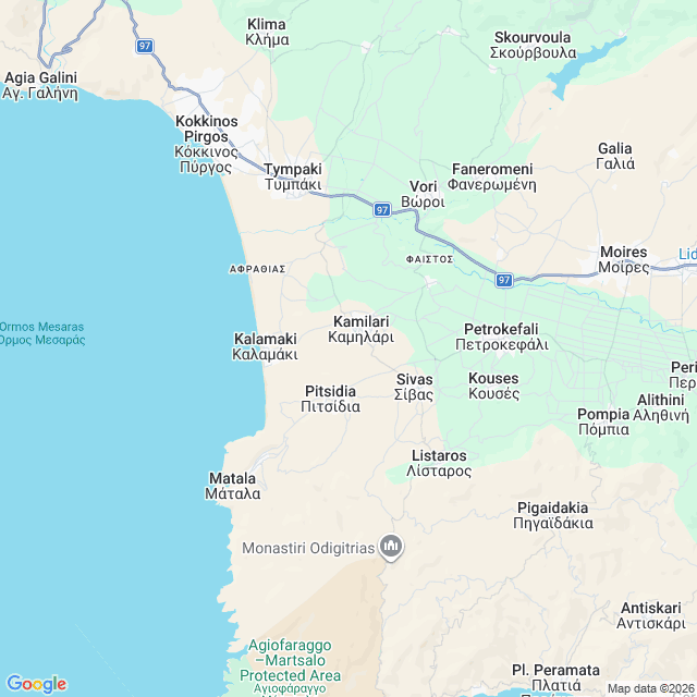 Approximate location
