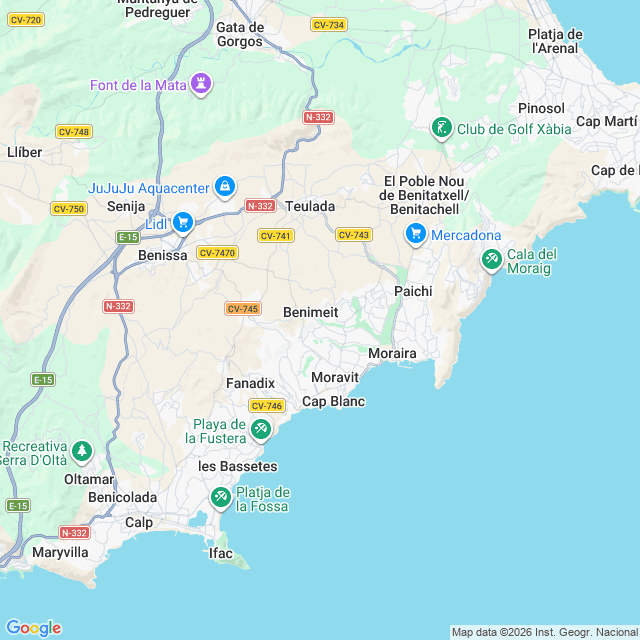Approximate location