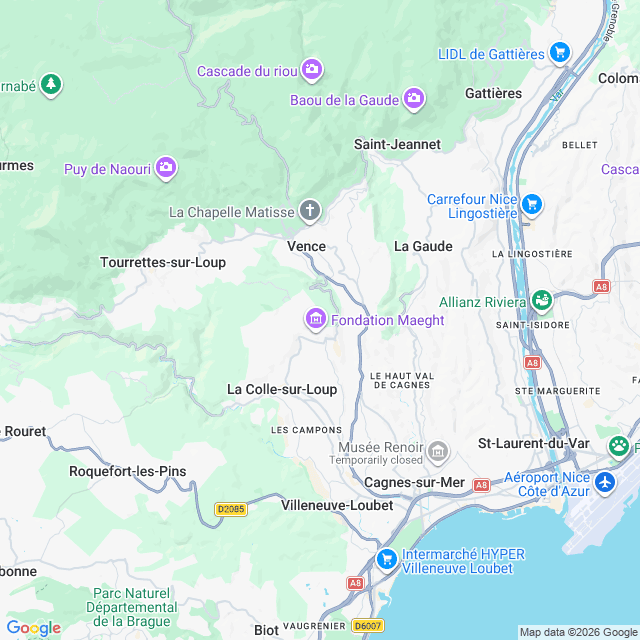 Approximate location