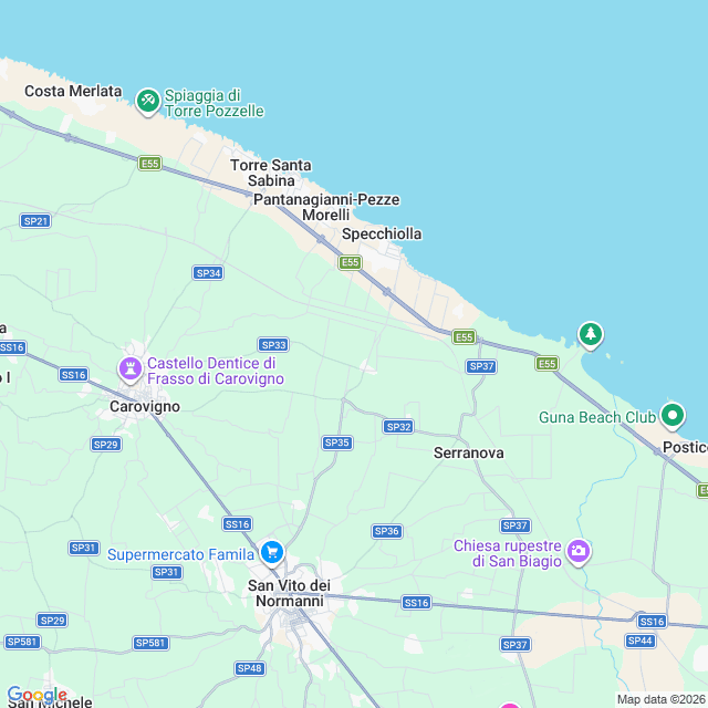 Approximate location
