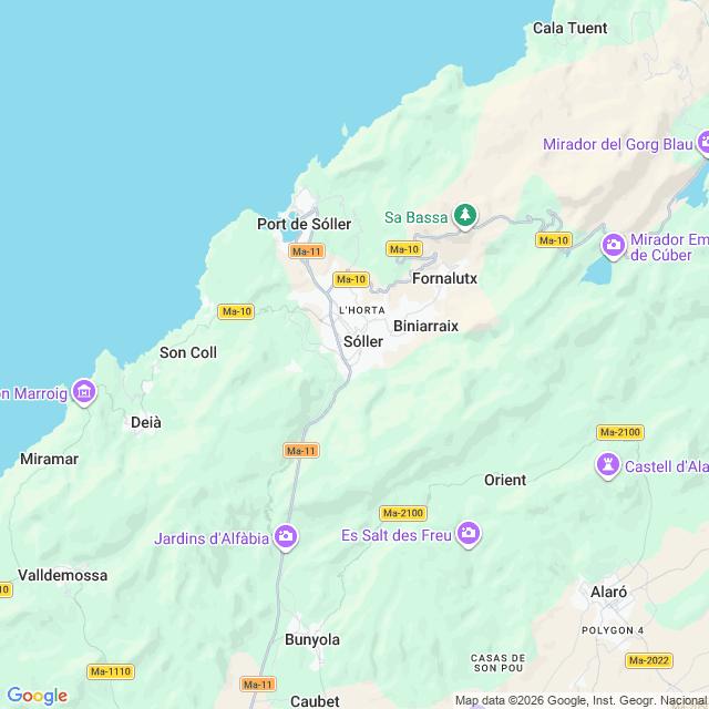 Approximate location