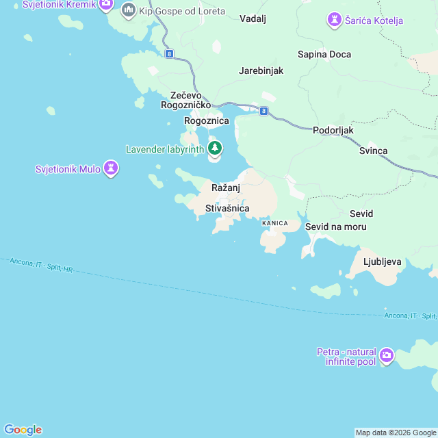 Approximate location