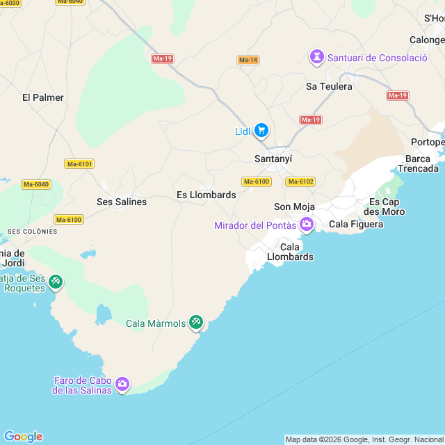 Approximate location