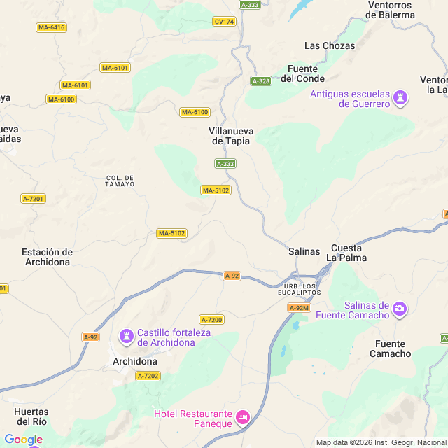 Approximate location