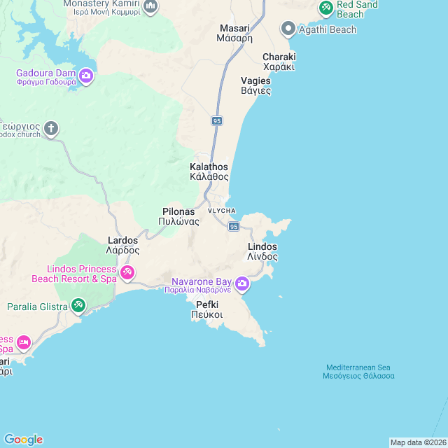 Approximate location