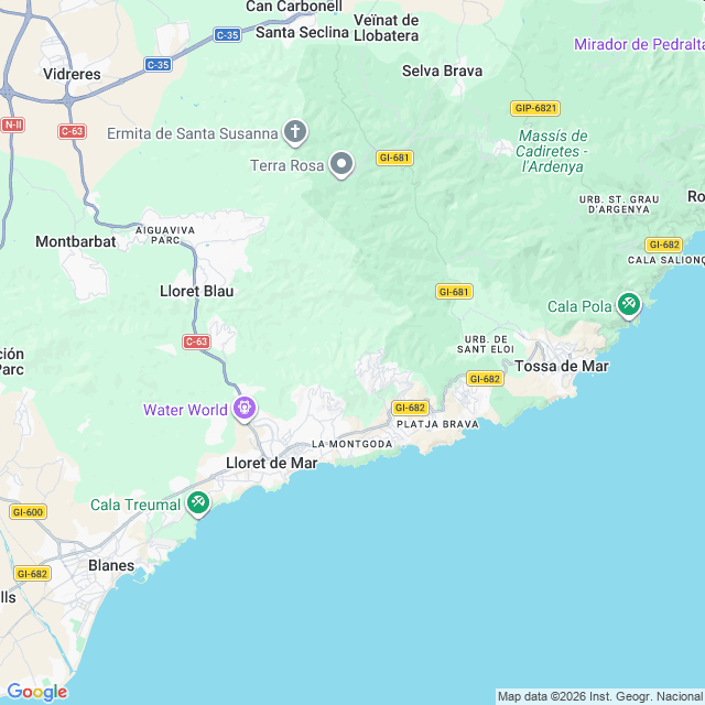 Approximate location