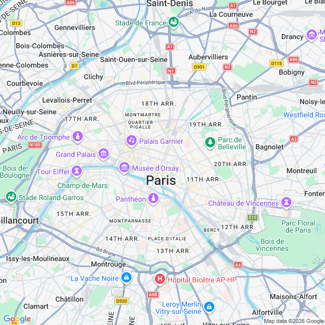 Approximate location