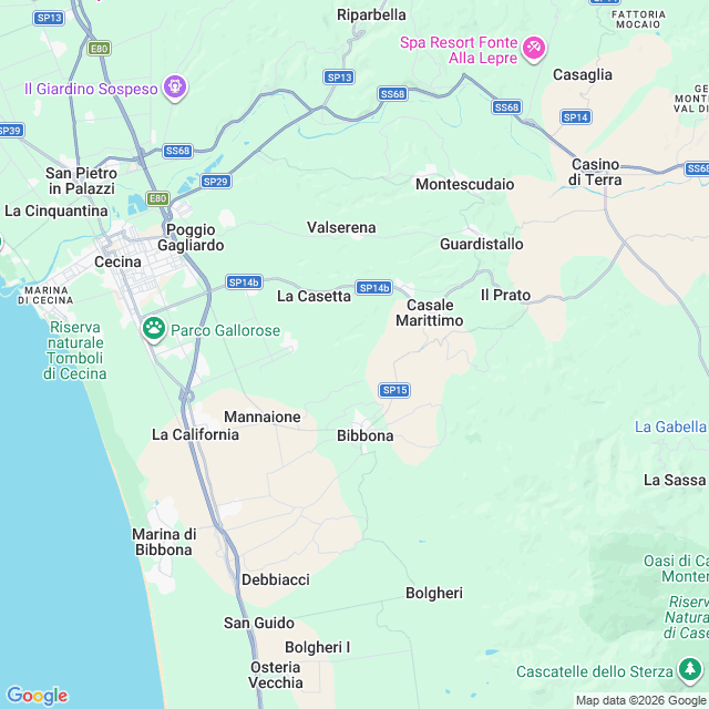 Approximate location