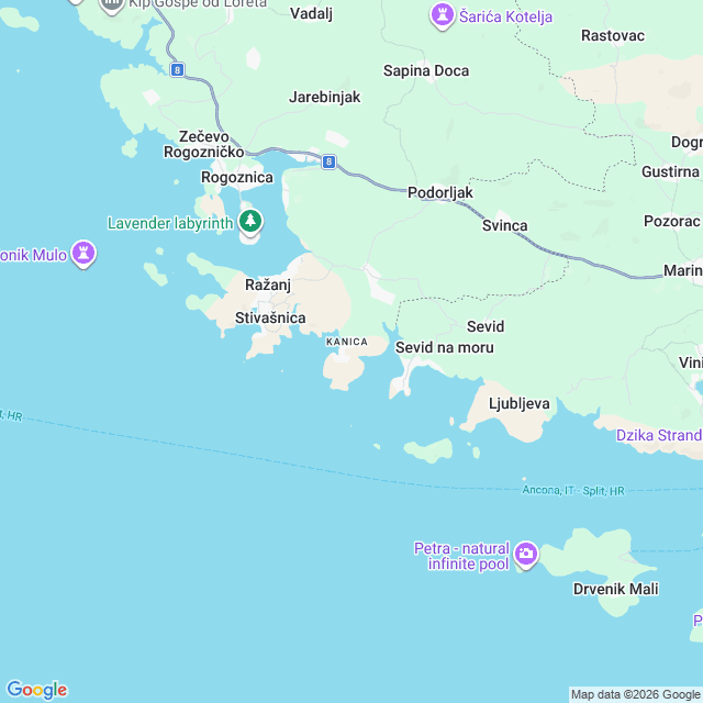 Approximate location