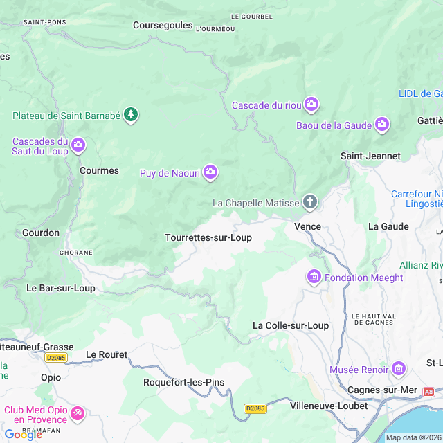 Approximate location