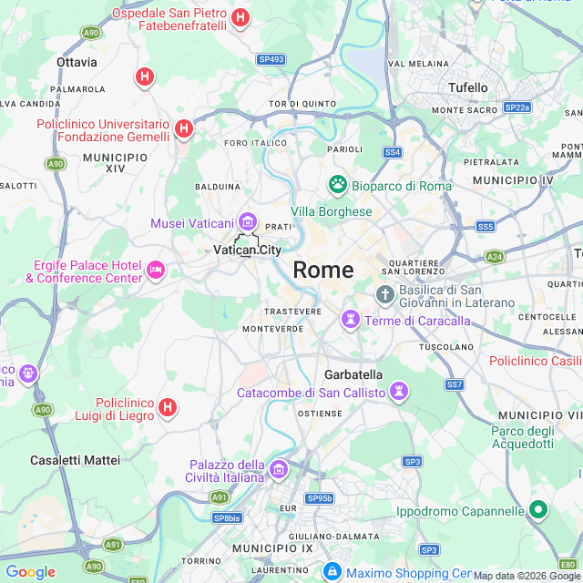 Approximate location
