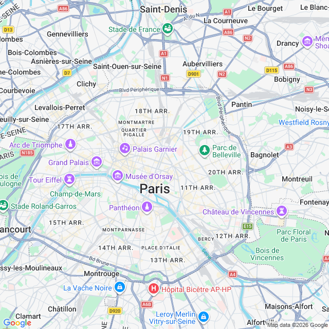 Approximate location