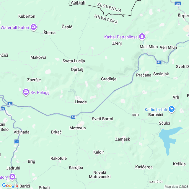 Approximate location