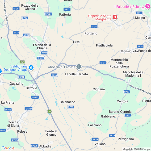 Approximate location