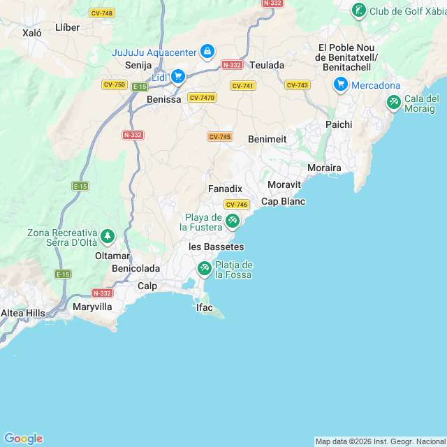 Approximate location