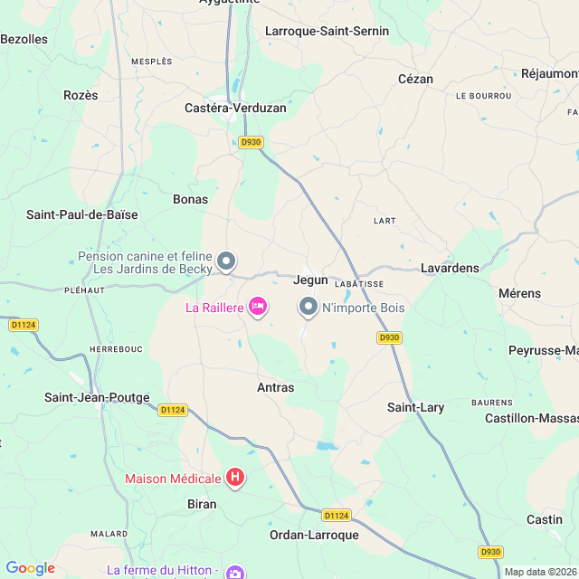 Approximate location