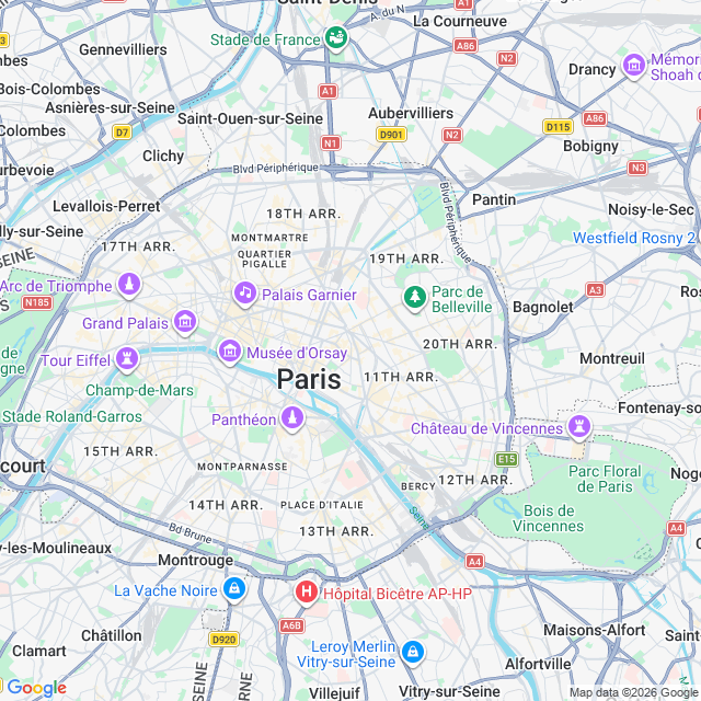 Approximate location