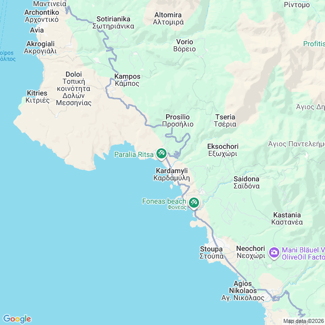 Approximate location