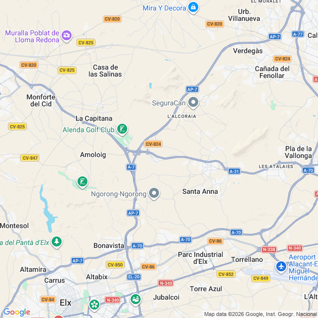 Approximate location