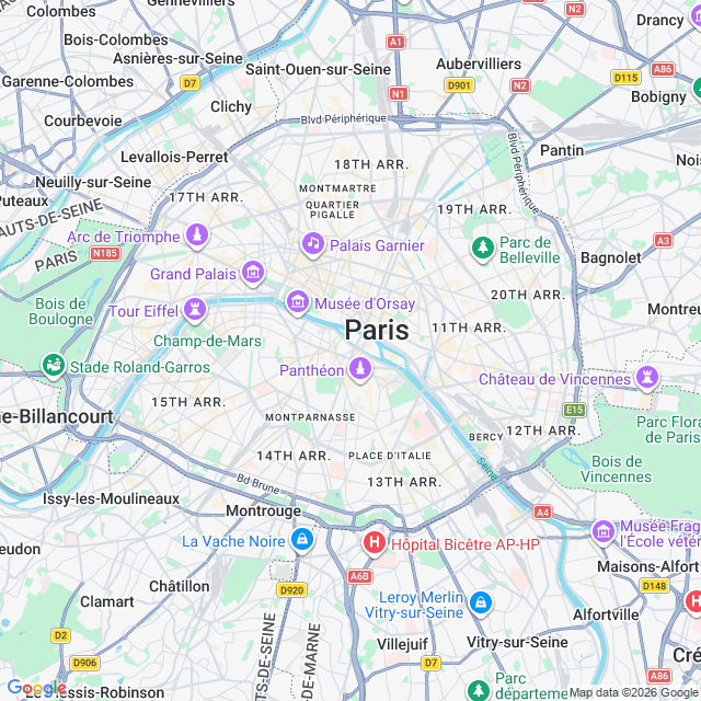 Approximate location