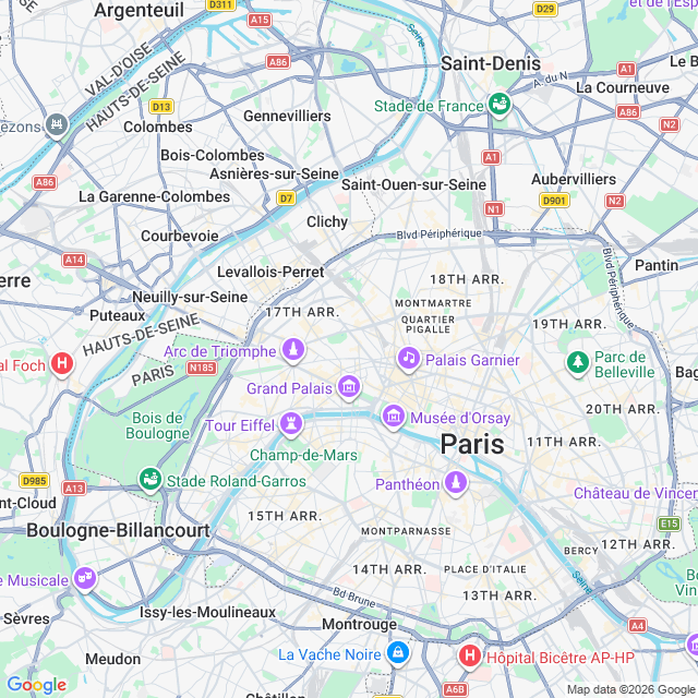 Approximate location
