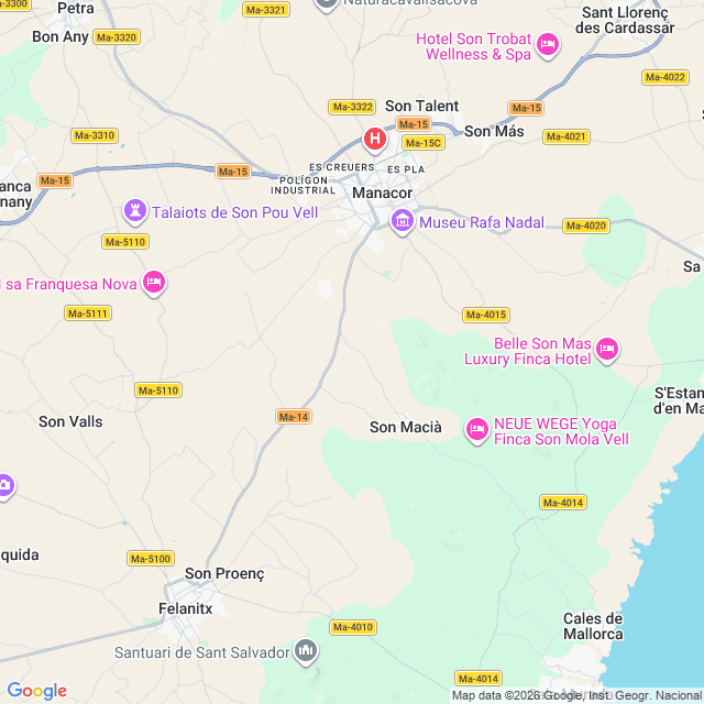 Approximate location
