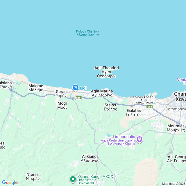 Approximate location
