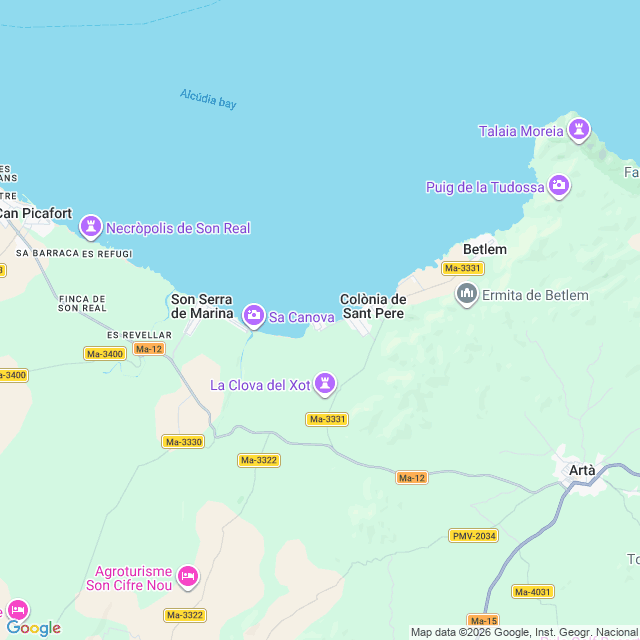 Approximate location