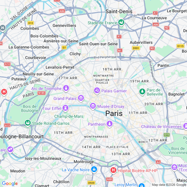 Approximate location