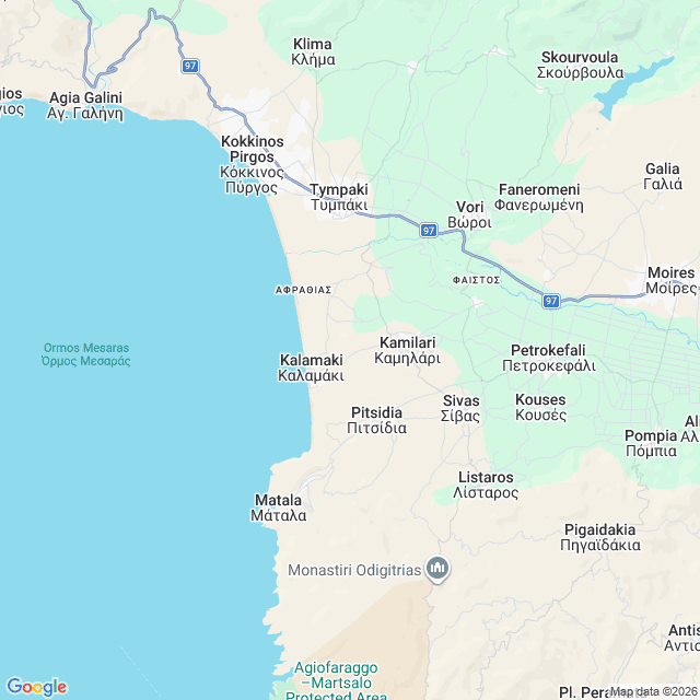 Approximate location
