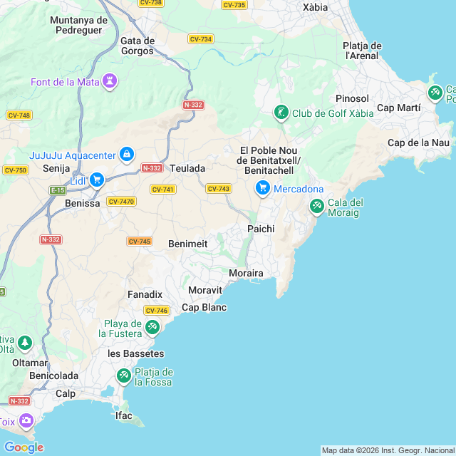 Approximate location