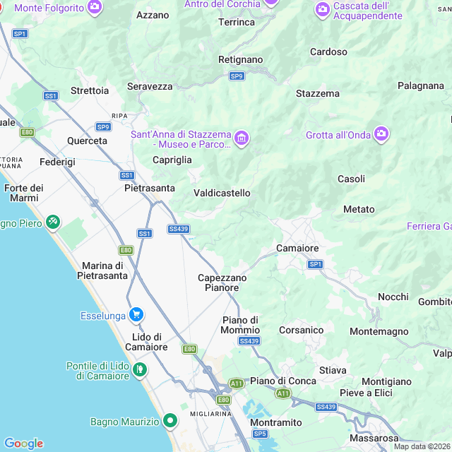 Approximate location