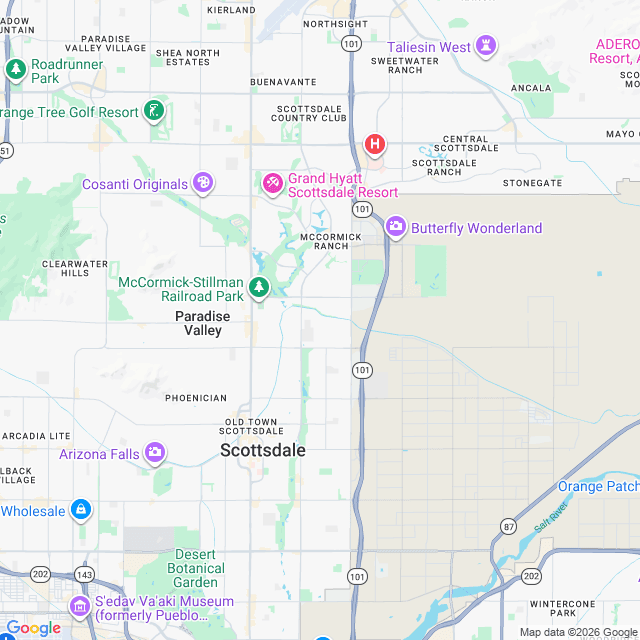 Approximate location