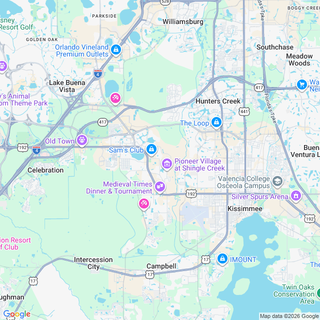 Approximate location