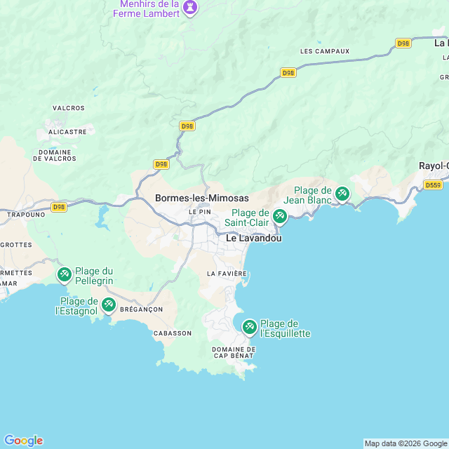 Approximate location