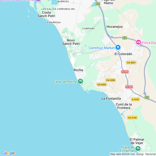 Approximate location