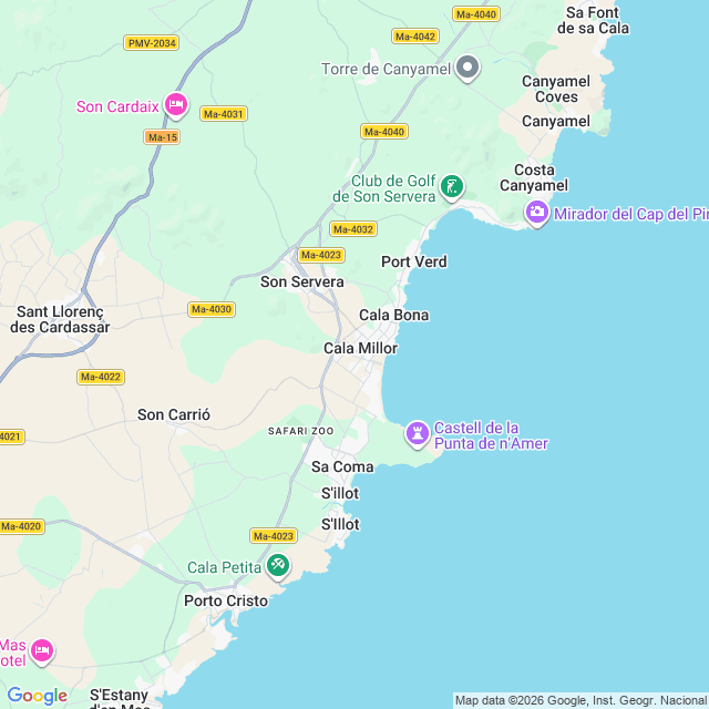 Approximate location