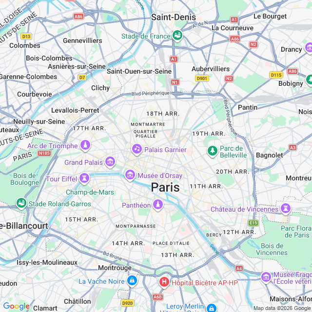 Approximate location