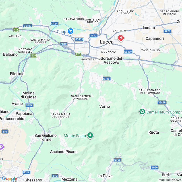 Approximate location