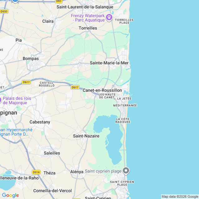 Approximate location