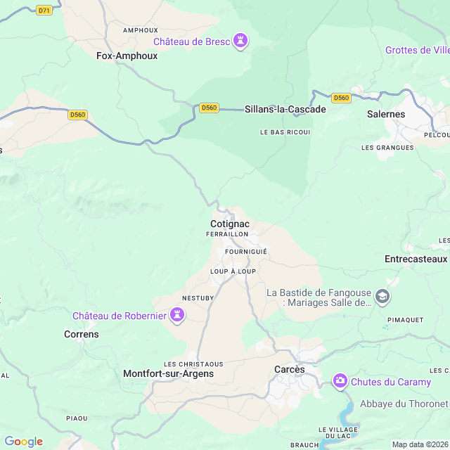 Approximate location