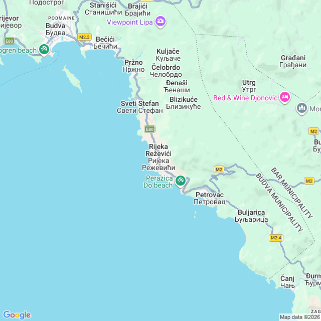 Approximate location