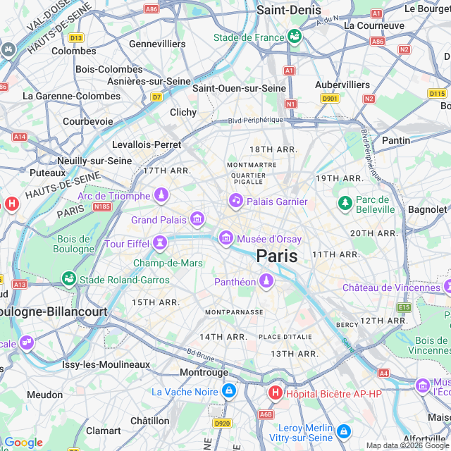 Approximate location