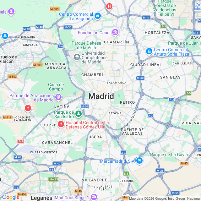 Approximate location