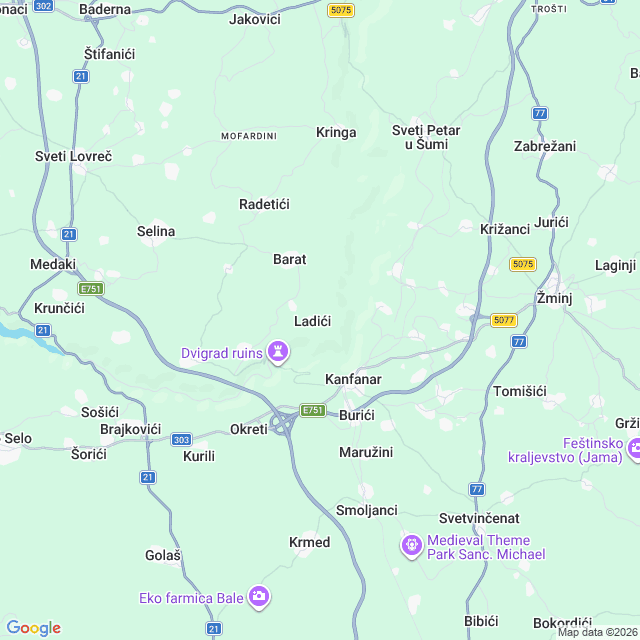 Approximate location