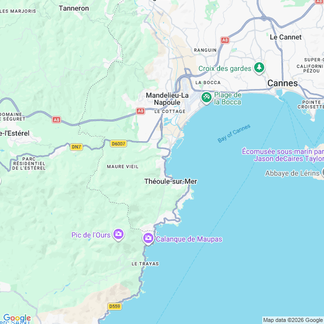 Approximate location
