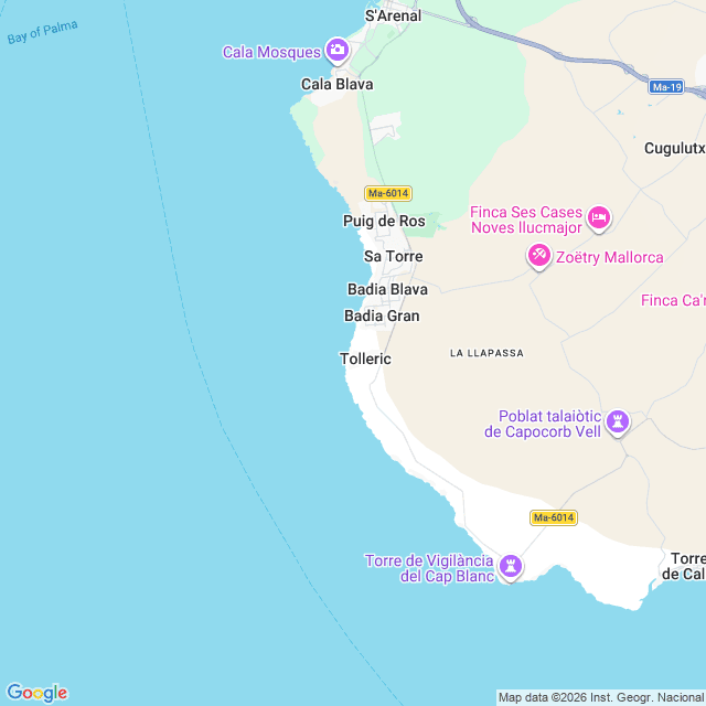 Approximate location