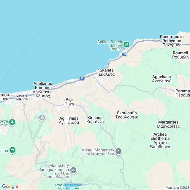 Approximate location